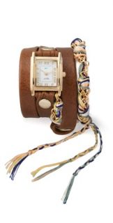 La Mer Collections St. Tropez Chain Wrap Watch  