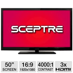 Sceptre X508BV FHD 50 Class LCD HDTV   1080p, 1920 x 1080, 169, 60Hz 