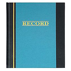 Office Depot® Brand Hardbound Account Book, 300 Pages, 11 3/4 x 7 1 