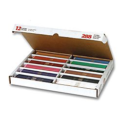 Prang Color Pencils Master Pack 33 mm Pack Of 288 by Office Depot
