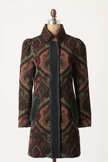 Ruffled Tapestry Coat   Anthropologie