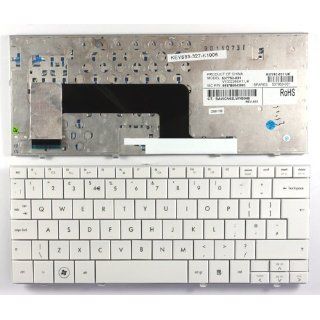HP Mini 110 1033CA White UK Replacement Laptop Keyboard  