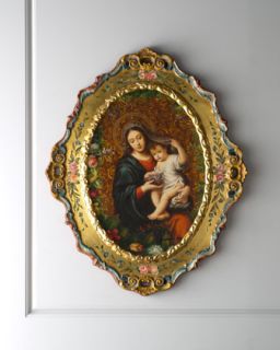 Madonna & Child Painting   The Horchow Collection