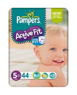 Pampers Active Fit Nappies Size 5 Economy pack   44 Nappies.   Boots