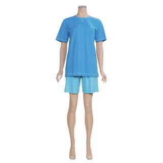 Calida Coral Reef Pajamas   Single Jersey Cotton, Short Sleeve (For 