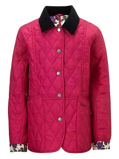 Buy Barbour Liddesdale Quilted Jacket, Rose online at JohnLewis 