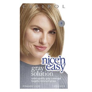 Buy Clairol Nice n Easy Gray Solution Hair Color, Medium Blonde 008 