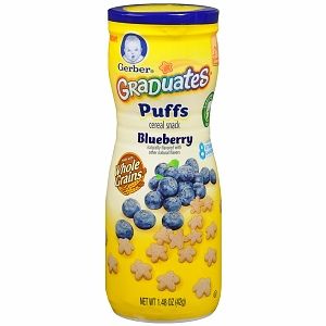 Buy Gerber Graduates Puffs Cereal Snack, Blueberry & More  drugstore 