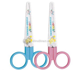 Wholesale Deli 6022 Cartoon Design Student Desktop Scissors 5Pcs 