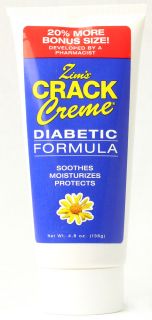 Zims Crack Creme Diabetic Formula    4.8 oz   Vitacost 