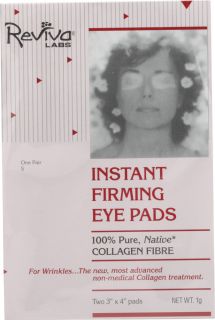 Reviva Labs Instant Firming Eye Pads    2 Pads   Vitacost 