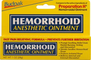 Budpak Hemorrhoid Anesthetic Ointment    1 oz   Vitacost 