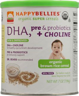 Happy Baby HappyBellies™ Organic Brown Rice Baby Cereal    7 oz 