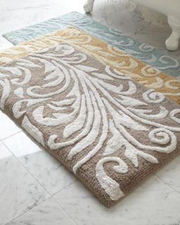 Kassatex Bedminster Scroll Bath Rug   The Horchow Collection