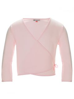 Buy John Lewis Girl Ballet Wrap Cardigan, Pink online at JohnLewis 