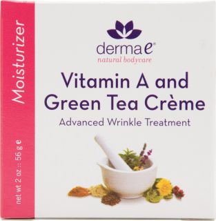 Derma E Retinol Vitamin A and Green Tea Wrinkle Treatment Creme    2 