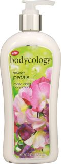 Bodycology Moisurizing Body Lotion Sweet Petals    12 oz   Vitacost 