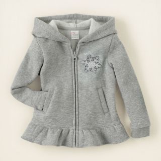 baby girl   ruffle zip up hoodie  Childrens Clothing  Kids Clothes 