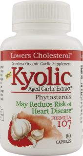 Kyolic Aged Garlic Extract™ Phytosterols Formula 107    80 Capsules 