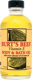 Burts Bees Bath and Body Oil Lemon and Vitamin E    4 fl oz 