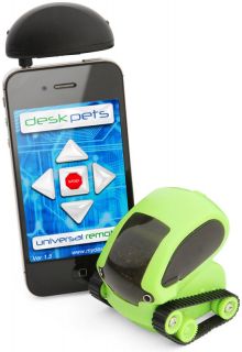   Smartphone Controlled Desk Pet Tankbots
