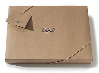 Give Lands’ End Canvas in style. We’ll wrap your gift in tissue 