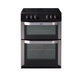 Buy BELLING FSE60DO Electric Double Oven   Stainless Steel  Free 