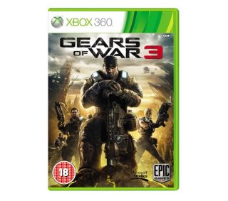 Buy MICROSOFT Gears of War 3   for Xbox 360  Free Delivery  Currys