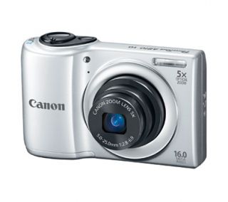 Canon PowerShot A810 16MP 5X Optical Zoom Silver Digital Camera