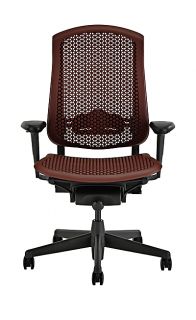 Buy Herman Miller Celle Office Chair, Cabernet online at JohnLewis 