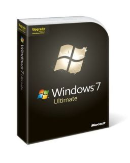 Microsoft Windows 7 Ultimate Version upgrade package  Ebuyer