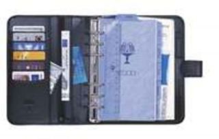 COLLINS BALMORAL PERSONAL ORGANISER BLK Product Description