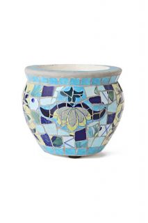 Posy Mosaic Planter   Anthropologie