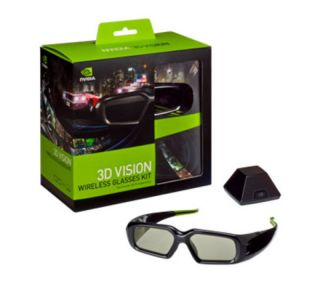 Nvidia GeForce 3D Vision Wireless Stereoscopic Glasses Kit including 