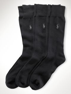 Ultra Soft Slack Sock 3 Pack   Big & Tall Socks   RalphLauren