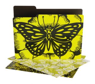 DIVOGA Butterfly File Folders 9/pk