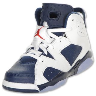 Jordan Retro VI Preschool Basketball Shoes  FinishLine  White 