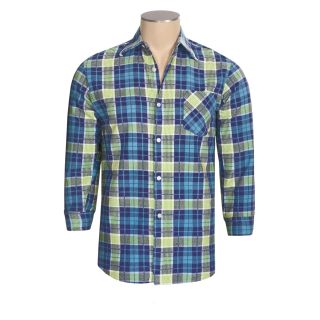 National Outfitters Yarn Dyed Flannel Shirt   Long Sleeve (For Men) in 