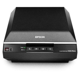 Epson Perfection V600 Photo Scanner, 17 x 22, 6400 x 9600 dpi, 48 