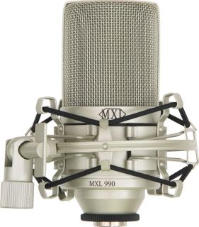MXL 990 Condenser Microphone with Shockmount  GuitarCenter 
