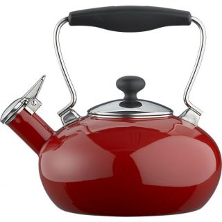 Chantal® Red Bridge Teakettle in Teapots, Teakettles  Crate and 