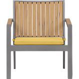 Alfresco Natural Lounge Chair with Sunbrella® Daffodil Cushion $208 