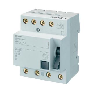 Siemens 5SM33446 FI Schutzschalter Fehlerstrom (FI) Schutzschalter 40 