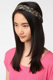 Floral Braid Headwrap   Urban Outfitters