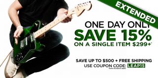 Leap Year Sale   15% off a single item