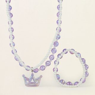 girl   accessories   princess necklace/bracelet set  Childrens 