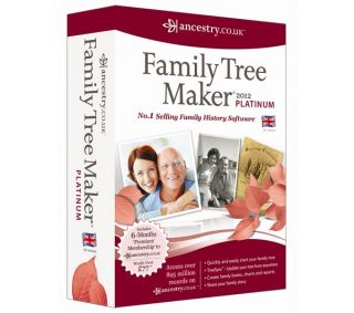 AVANQUEST Family Tree Maker 2012 Platinum Edition Deals  Pcworld