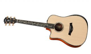 Taylor 2012 PS10ce L Presentation Series Cocobolo/Spruce Dreadnought 