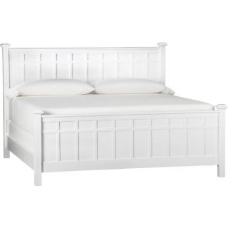 Brighton White King Bed in Beds, Headboards  