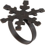 Bronze Snowflake Napkin Ring $1.95 reg. $3.95 $4.95 Flat Fee Eligible